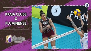 Praia Clube x Fluminense  Melhores Momentos  Superliga Feminina 2324 [upl. by Ardnaz]