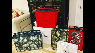 Major Haul Gucci Dior CH [upl. by Ruckman]