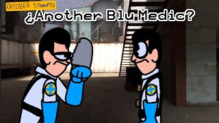 ¿Another Blu Medic  TF2 Animation  Oktober Stoopid  Vector Video 64 [upl. by Gould]