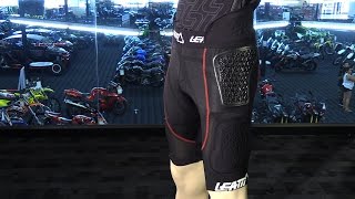 Leatt AirFlex GPX 55 Motorcycle Impact Shorts Review [upl. by Lynnette]