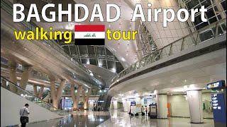 walking tour Baghdad International Airport  Baghdad IRAQ [upl. by Ytsrik]