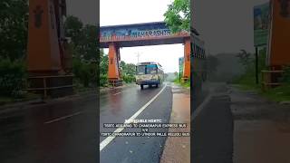 Tsrtc ADB Chandrapur Express Bus VS Tsrtc Chandrapur UNTR Palle Velugu Bus tsrtc [upl. by Forrester83]