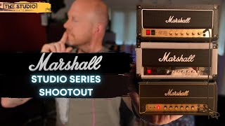 Marshall Studio Series Amps  Shootout [upl. by Lurline589]