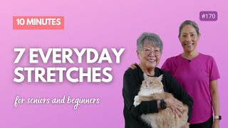 Improve Your Flexibility 7 Effective Stretching Exercises for Seniors and Beginners [upl. by Renaxela464]