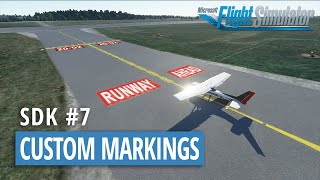 SDK Tutorial 7  Custom textures and markings  Microsoft Flight Simulator [upl. by Mildrid]