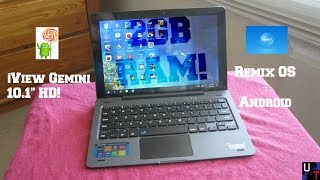 Better Than A Chromebook iView Gemini Touchscreen 2in1 Remix OS 20 Full Review [upl. by Sutherland378]