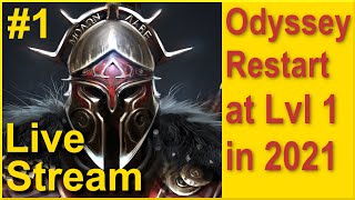 Assassins Creed Odyssey  Restart with New Save from Level 1 on Nightmare  Without OP Gear [upl. by Lesna]