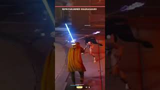 Jedi Survivor Magnaguard Battle  Jedi Grandmaster Difficulty [upl. by Aiyt]