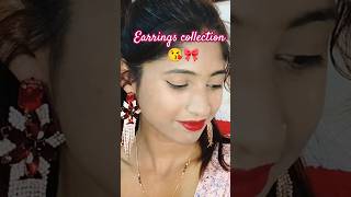 🌼Earrings collection🎀 earrings earringscollection viral shorts earringdesigns [upl. by Ahsillek]