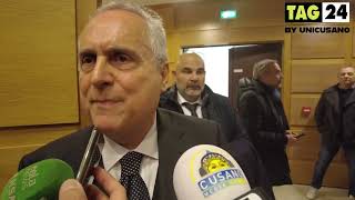 Lotito sullo stadio della Lazio “Flaminio Lavoro a fari spenti sempre fatto fatti e non parole” [upl. by Cathie]