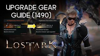 Guide Upgrade Gear Ke Ancient  Lost Ark [upl. by Beck]