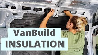 VanBuild INSULATION Explained  Insulating with 3M Thinsulate [upl. by Nichy]