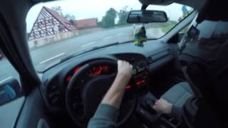 BMW E36 328i Drift  GoPro [upl. by Hadeis]