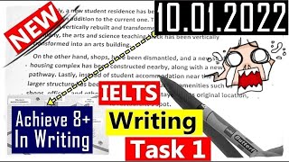 IELTS Writing Task 1 Practice Test 2022 With Answer  10012022 [upl. by Hsihsa]