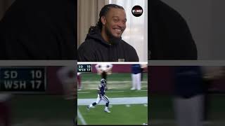 LaDainian Tomlinson and Ryan Clark relive STIFF ARM Walk Off Touchdown shorts nfl thepivot [upl. by Diandre]