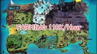 Hero Tale  General   Best Farming Location Earning 110000 per Hour [upl. by Ain]