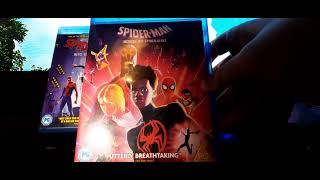 SpiderMan Into the SpiderVerse 2 Movie Collection  BluRay Unboxing [upl. by Bakki552]