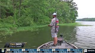 2023 Bassmaster Elite at Lay Lake AL  Toyota Mid Day Report  Day 1 [upl. by Nnel]