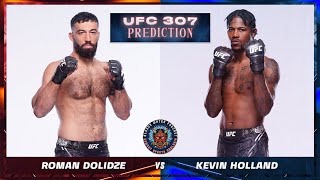 Roman Dolidze vs Kevin Holland Prediction  UFC 307 Predictions  UFC 307 BETTING [upl. by Eenad]