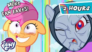 My Little Pony Friendship is Magic  Fan Faves  Gauntlet of fire Daring don’t and more  2 Hours [upl. by Ennovahc]