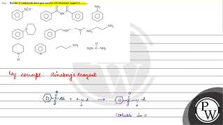 Que Number of compounds which give reaction with Hinsbergs reagent is [upl. by Innattirb965]