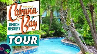 Universals Cabana Bay Resort Tour Vlog  Room Tour  Pool  2022 [upl. by Celie]