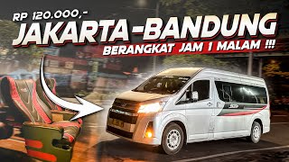 Berangkat Tengah Malam Travel Bhisa JAKARTABANDUNG [upl. by Brocklin]