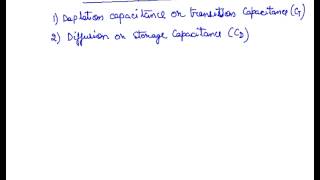 Diode Parameters VI Characteristics of Diode Diode Resistance Diode Capacitance [upl. by Einnok]