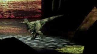 Walking With Dinosaurs LIVE in Indy July 8 2009 Lilliensternus vs Plateosaurus Video [upl. by Merta]