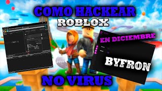 COMO HACKEAR ROBLOX EN DICIEMBRE SIN EMULADOR  BYPASS BYFRON SIN BANEOS  NO MICROSOFT STORE [upl. by Ahtnammas]