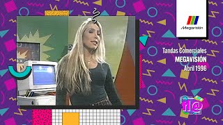 Tandas Comerciales Megavisión Abril 1996 [upl. by Etteiluj]