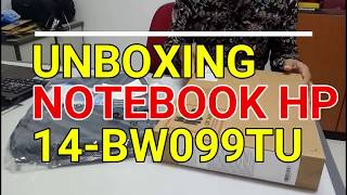 Review amp UNBOXING NOTEBOOK HP 14BW099TU AMD Dual Core E29000E [upl. by Onfroi329]