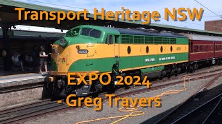 NSW Transport Heritage EXPO 2024 at Sydney Terminal and ride behind EMD 4201 from Hurstville [upl. by Ekle]