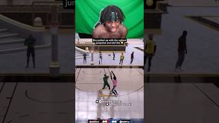 Bro was Flabbergasted on NBA2K25 😂shorts 2k25 nba2k25 [upl. by Stockwell]