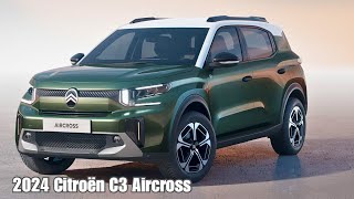 2024 Citroën C3 Aircross revealed  Interior Exterior Details [upl. by Daphna171]