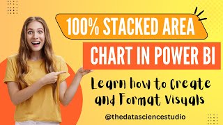 100 Stacked Area Chart in Power BI  Power BI Visuals  Learn Power BI From Basics  powerbitips [upl. by Frederico536]