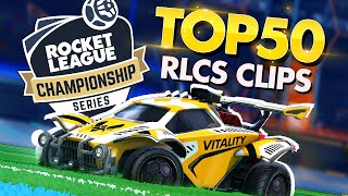 TOP 50 RLCS BEST FUNNIEST AND EPIC HIGHLIGHTS IN ROCKET LEAGUE [upl. by Adam120]