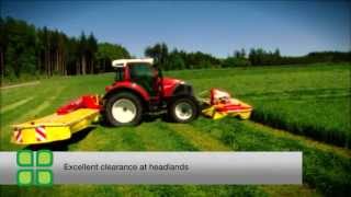 PÖTTINGER NOVACAT  EUROCAT rear mounted disc and drum mowers english [upl. by Noied]