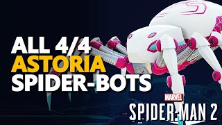 All Astoria SpiderBots Spider Man 2 [upl. by Kosey]