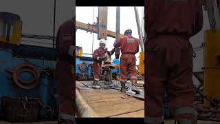 Drill Pipe Tripping Hole rig ad drilling oil tripping [upl. by Samala]