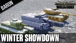 World of Tanks Winter Showdown 8Bit Tanks Hilarious Fun [upl. by Modie]