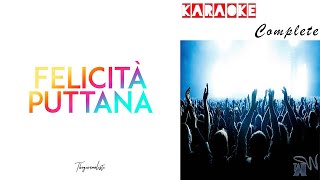 A022 Felicità Puttana  Thegiornalisti  Karaoke Lyrics and Guitar Chords [upl. by Yerffe784]