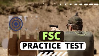 2025 California FSC Practice Test 1  30 Questions and Answers for Firearm Safety Certificate [upl. by Bev]