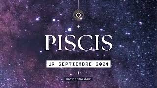 Horóscopo Diario  Piscis  19 de Septiembre 2024 [upl. by Main]