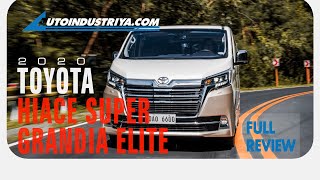 2020 Toyota Hiace Super Grandia Elite  Full Review [upl. by Ennairod]