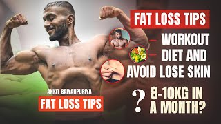 Fat loss diet and workout tips  Easy way to lose weight  Ankit Baiyanpuria [upl. by Lucho553]