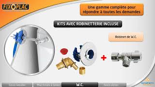 robinetterie Découvrez le kit de fixation FIXOPLAC [upl. by Gray]