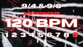 120 BPM  94 amp 98 Metronome [upl. by Nellda]