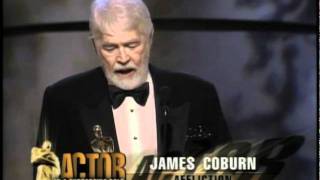 James Coburn Wins Supporting Actor 1999 Oscars [upl. by Matthus]