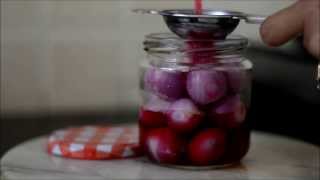 Pickled onions or Sirkewale pyaz in India [upl. by Theone]